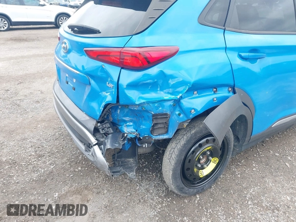 2022 Hyundai Kona Limited with VIN KM8K53A30NU883808, listed as a IAAI auction lot 41763757 with 49,811 mi miles. Bid and sale history available at carsss.com. Image 6.
