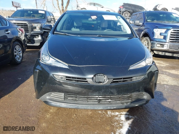 2020 Toyota Prius L Eco with VIN JTDKARFU7L3119834, listed as a IAAI auction lot 41653177 with 140,964 mi miles. Bid and sale history available at carsss.com. Image 12.