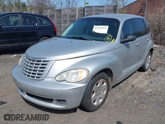 2009 Chrysler PT Cruiser with VIN 3A8FY48909T595549, listed as a IAAI auction lot 42148163 with 113,750 mi miles. Bid and sale history available at carsss.com. Image 2.
