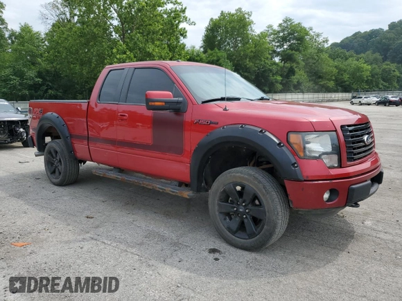 2012 Ford F-150 XL with VIN 1FTFX1ET0CFC07696, listed as a Copart auction lot 64260325 with 158,915 mi miles and Clean title. Bid and sale history available at DreamBid. Image 4.