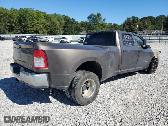 2021 Ram 3500 Big Horn with VIN 3C63RRHL5MG519849, listed as a Copart auction lot 74259313 with 0 mi miles and Non Repairable. Bid and sale history available at carsss.com. Image 4.