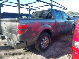 2010 Ford F-150 XL with VIN 1FTFW1CV3AKE57865, listed as a IAAI auction lot 41702427 with 223,020 mi miles. Bid and sale history available at carsss.com. Image 4.
