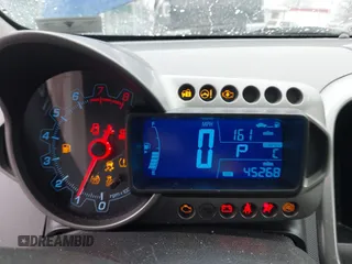 2013 Chevrolet Sonic LT with VIN 1G1JC5SH9D4251652, listed as a IAAI auction lot 41795018 with 45,268 mi miles and . Bid and sale history available at DreamBid. Image 7.