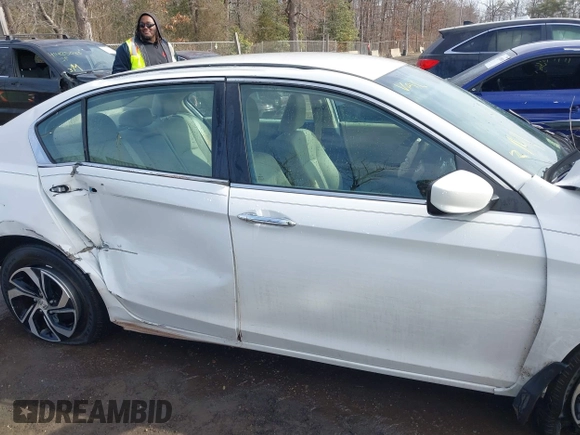2017 Honda Accord Sedan LX with VIN 1HGCR2F34HA114252, listed as a IAAI auction lot 41456643 with 163,267 mi miles. Bid and sale history available at carsss.com. Image 13.
