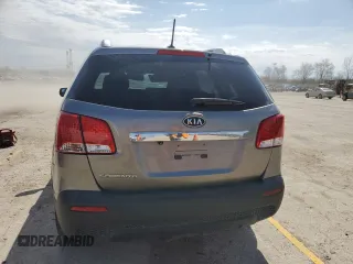 2011 Kia Sorento LX with VIN 5XYKT3A11BG049925, listed as a Copart auction lot 51113785 with 126,778 mi miles and Salvage Title. Bid and sale history available at DreamBid. Image 6.
