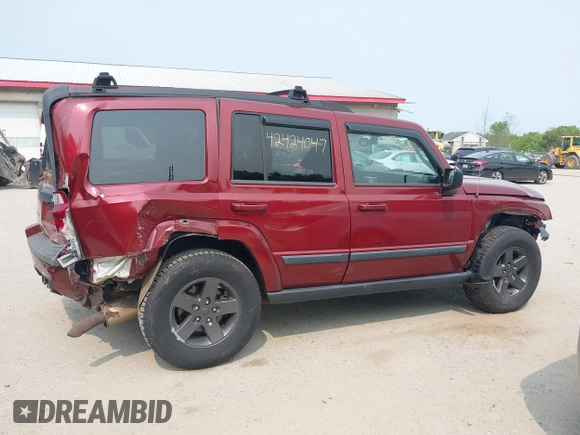 2008 Jeep Commander Sport with VIN 1J8HG48N98C203848, listed as a IAAI auction lot 42424047 with 119,272 mi miles and . Bid and sale history available at DreamBid. Image 14.