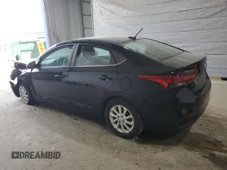 2022 Hyundai Accent SEL with VIN 3KPC24A6XNE153761, listed as a Copart auction lot 56784025 with Not provided miles and Salvage title. Bid and sale history available at DreamBid. Image 2.