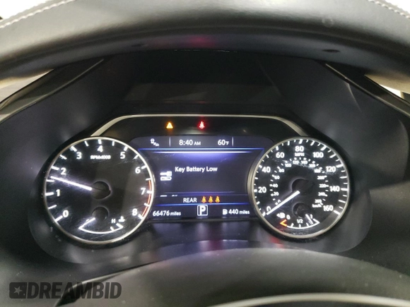 2023 Nissan Murano Platinum with VIN 5N1AZ2DJ8PC127625, listed as a Copart auction lot 43221825 with 66,476 mi miles and Salvage title. Bid and sale history available at DreamBid. Image 9.