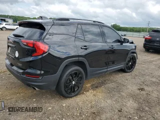 2020 GMC Terrain SLT with VIN 3GKALPEXXLL122211, listed as a Copart auction lot 56239495 with 96,618 mi miles and Salvage title. Bid and sale history available at DreamBid. Image 3.