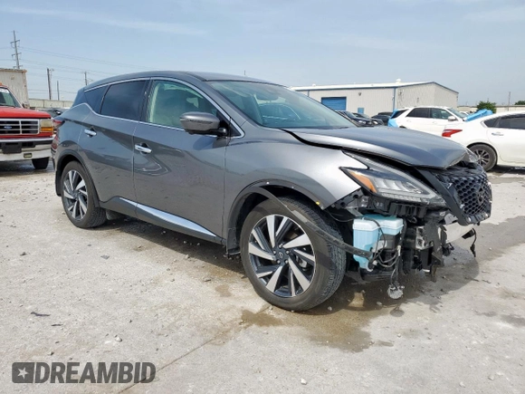 2023 Nissan Murano SL z VIN 5N1AZ2CSXPC126096, wystawiony jako Copart lot #57210995 z przebiegiem 12 644 mil mil oraz Szkoda całkowita • Salvage title. Historia ofert i sprzedaży dostępna na DreamBid. Obrazek 4.