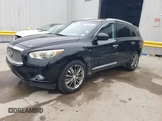 2014 Infiniti QX60 with VIN 5N1AL0MN0EC542234, listed as a Copart auction lot 50624225 with 79,720 mi miles and Salvage Title. Bid and sale history available at carsss.com. Image 1.