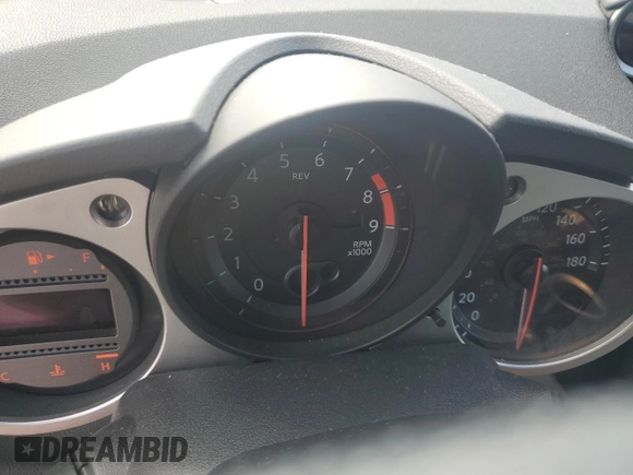 2014 Nissan 370Z Nismo with VIN JN1AZ4EH8EM633462, listed as a Copart auction lot 43250905 with Not Provided miles and Salvage Title. Bid and sale history available at DreamBid. Image 9.