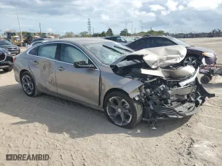 2024 Chevrolet Malibu LT with VIN 1G1ZD5ST5RF226232, listed as a Copart auction lot 45732875 with 17,879 mi miles and Non Repairable. Bid and sale history available at carsss.com. Image 4.