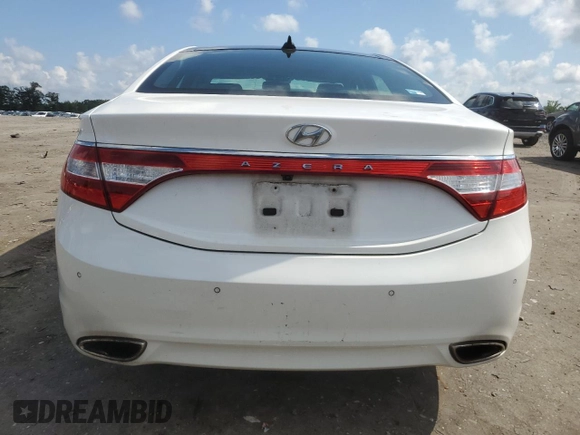 2013 Hyundai Azera with VIN KMHFH4JG4DA198826, listed as a Copart auction lot 64582555 with 133,149 mi miles and Clean title. Bid and sale history available at DreamBid. Image 6.