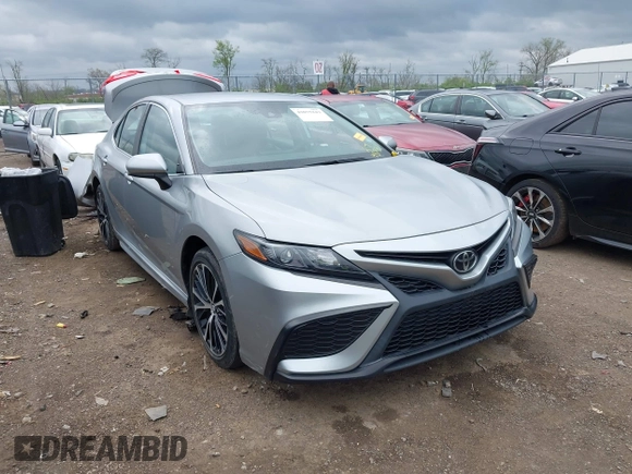 2021 Toyota Camry SE Nightshade with VIN 4T1G11AK1MU458190, listed as a IAAI auction lot 42075243 with 48,731 mi miles and . Bid and sale history available at carsss.com. Image 1.