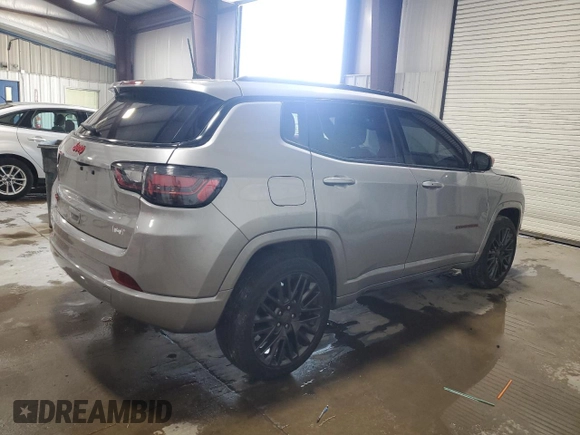 2023 Jeep Compass Limited with VIN 3C4NJDCN9PT528652, listed as a Copart auction lot 55201635 with 12,313 mi miles and Salvage title. Bid and sale history available at DreamBid. Image 3.