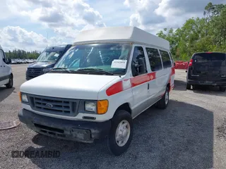 2006 Ford Econoline Cargo with VIN 1FTNS24W36DB38272, listed as a IAAI auction lot 41542894 with 211,370 mi miles. Bid and sale history available at carsss.com. Image 2.
