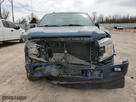 2018 Ford F-150 XL with VIN 1FTEW1CP8JKD66930, listed as a Copart auction lot 48922495 with 130,734 mi miles and Salvage Title. Bid and sale history available at carsss.com. Image 5.