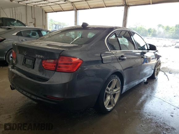 2015 BMW 3 Series 328i with VIN WBA3A5C51FF608112, listed as a Copart auction lot 59305835 with 147,883 mi miles and Salvage title. Bid and sale history available at DreamBid. Image 3.