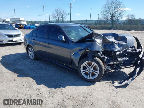 2008 BMW 3 Series 328i with VIN WBAVA37548NL53911, listed as a IAAI auction lot 41749869 with Not Provided miles and . Bid and sale history available at DreamBid. Image 1.