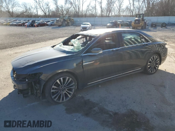 2017 Lincoln Continental Select z VIN 1LN6L9TP1H5600891, wystawiony jako Copart lot #83060344 z przebiegiem Nie podano mil oraz Czysty tytuł • Clean title. Historia ofert i sprzedaży dostępna na DreamBid. Obrazek 1.