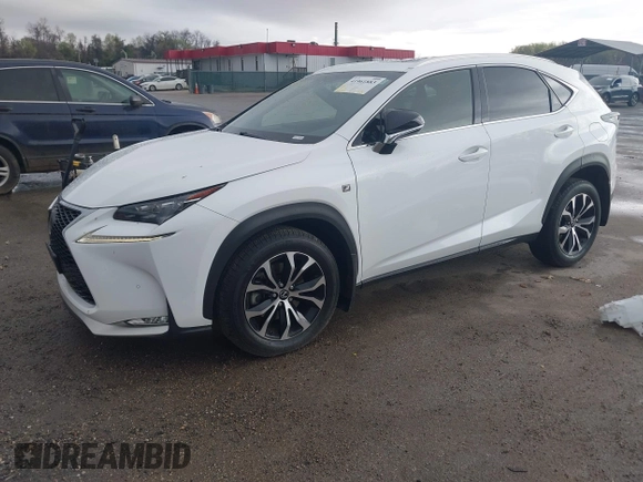 2017 Lexus NX with VIN JTJBARBZ3H2110771, listed as a IAAI auction lot 41961883 with 62,240 mi miles. Bid and sale history available at carsss.com. Image 18.