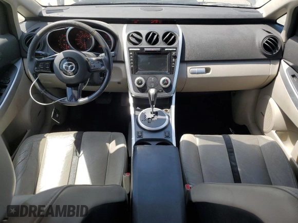 2007 Mazda CX-7 Sport with VIN JM3ER293270145837, listed as a Copart auction lot 52562205 with 145,910 mi miles and Salvage Title. Bid and sale history available at carsss.com. Image 8.