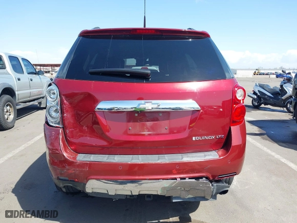 2012 Chevrolet Equinox LTZ with VIN 2GNFLFE50C6296438, listed as a IAAI auction lot 41925853 with 166,141 mi miles. Bid and sale history available at carsss.com. Image 6.