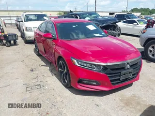 2019 Honda Accord Sport with VIN 1HGCV1F37KA145136, listed as a IAAI auction lot 42530379 with 88,126 mi miles and . Bid and sale history available at DreamBid. Image 1.