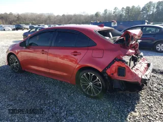2020 Toyota Corolla LE with VIN 5YFEPRAE4LP086956, listed as a Copart auction lot 87750105 with 83,822 mi miles and Salvage Title. Bid and sale history available at carsss.com. Image 2.