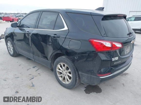 2019 Chevrolet Equinox LT z VIN 2GNAXUEV5K6255479, wystawiony jako IAAI lot #41381016 z przebiegiem 86 107 mil mil oraz . Historia ofert i sprzedaży dostępna na DreamBid. Obrazek 3.