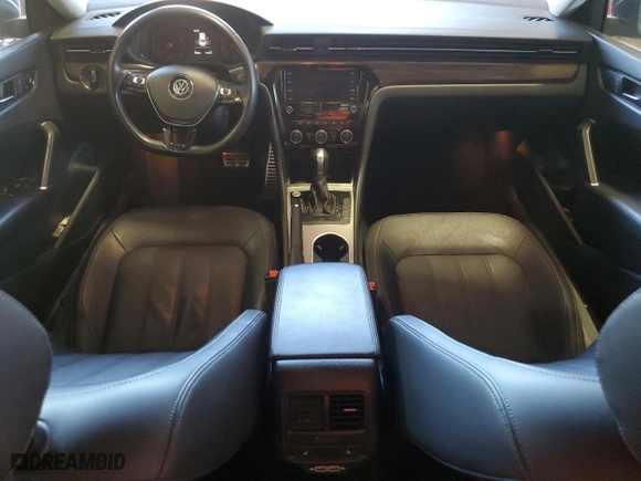2020 Volkswagen Passat 2.0T SEL with VIN 1VWCA7A37LC014487, listed as a Copart auction lot 54011854 with 47,822 mi miles and Salvage Title. Bid and sale history available at carsss.com. Image 8.