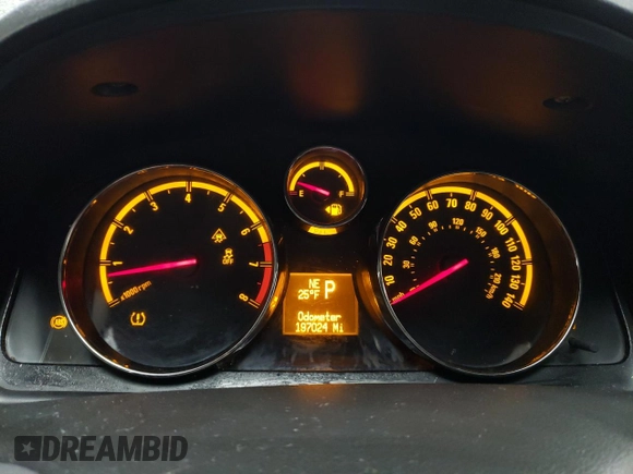 2009 Saturn VUE XR with VIN 3GSCL53749S527446, listed as a Copart auction lot 44644545 with 197,024 mi miles and Salvage Title. Bid and sale history available at DreamBid. Image 9.