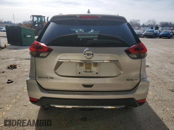 2018 Nissan Rogue SV with VIN JN8AT2MVXJW343527, listed as a Copart auction lot 49525085 with 96,268 mi miles and Salvage Title. Bid and sale history available at carsss.com. Image 6.