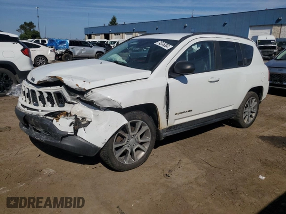 2016 Jeep Compass Sport SE with VIN 1C4NJDBB5GD799656, listed as a Copart auction lot 74236384 with 132,990 mi miles and Clean title. Bid and sale history available at DreamBid. Image 1.