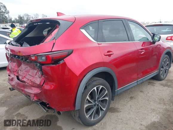 2022 Mazda CX-5 2.5 S Premium Package with VIN JM3KFBDM2N0648342, listed as a IAAI auction lot 41922217 with 31,520 mi miles. Bid and sale history available at carsss.com. Image 4.
