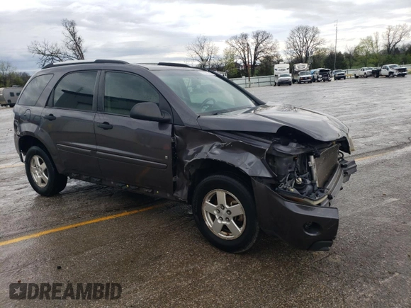 2007 Chevrolet Equinox LS with VIN 2CNDL13F476029089, listed as a Copart auction lot 51967225 with 210,671 mi miles and Salvage Title. Bid and sale history available at DreamBid. Image 4.