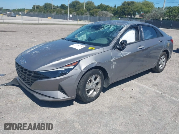 2023 Hyundai Elantra SE with VIN KMHLL4AG9PU483378, listed as a IAAI auction lot 41763542 with 44,730 mi miles and . Bid and sale history available at DreamBid. Image 17.