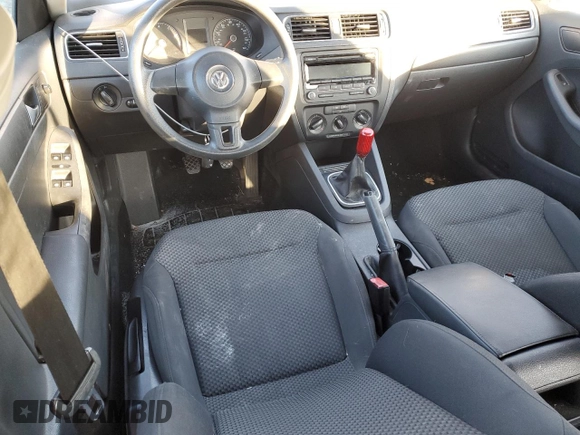 2014 Volkswagen Jetta Sedan S with VIN 3VW1K7AJ1EM382250, listed as a Copart auction lot 42019565 with 0 mi miles and Clean Title. Bid and sale history available at carsss.com. Image 8.