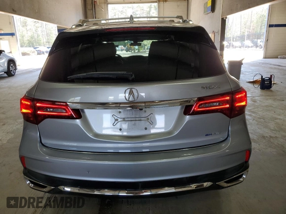 2017 Acura MDX z VIN 5FRYD4H36HB019242, wystawiony jako Copart lot #50644055 z przebiegiem 98 639 mil mil oraz Szkoda całkowita • Salvage title. Historia ofert i sprzedaży dostępna na DreamBid. Obrazek 6.