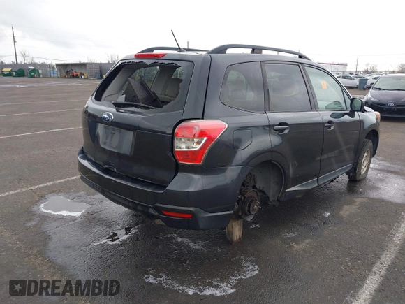 2015 Subaru Forester Premium with VIN JF2SJADC6FH569477, listed as a IAAI auction lot 41742606 with 198,568 mi miles and . Bid and sale history available at DreamBid. Image 6.