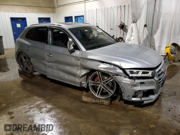 2018 Audi SQ5 Prestige with VIN WA1C4AFY7J2234009, listed as a Copart auction lot 83607894 with 90,452 mi miles and Salvage Title. Bid and sale history available at DreamBid. Image 4.