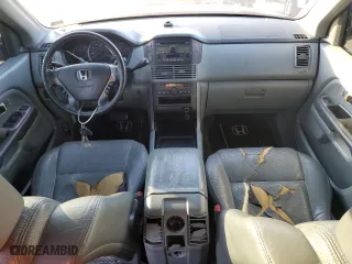 2003 Honda Pilot EX with VIN 2HKYF185X3H541247, listed as a Copart auction lot 46975335 with 186,195 mi miles and Salvage Title. Bid and sale history available at carsss.com. Image 8.