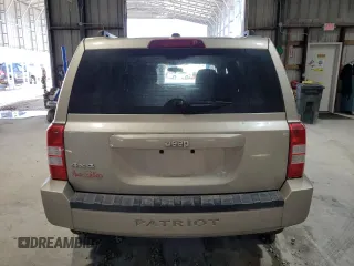 2010 Jeep Patriot Sport with VIN 1J4NF2GB6AD500823, listed as a Copart auction lot 46628065 with 137,985 mi miles and Salvage Title. Bid and sale history available at carsss.com. Image 6.