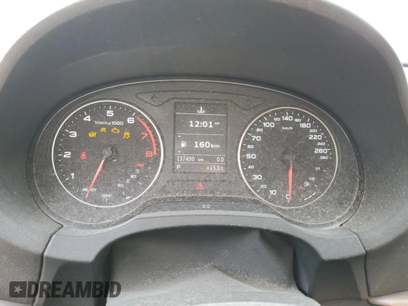 2016 Audi A3 Premium with VIN WAUB8GFF1G1105556, listed as a Copart auction lot 55473875 with 157,490 mi miles and Clean Title. Bid and sale history available at DreamBid. Image 9.