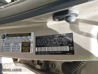 2009 Toyota Camry with VIN 4T1BE46K69U412662, listed as a IAAI auction lot 42072105 with 184,410 mi miles. Bid and sale history available at carsss.com. Image 9.