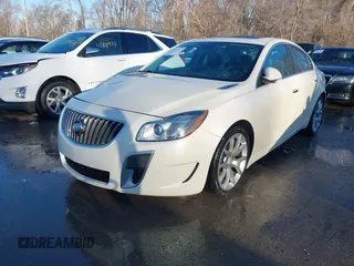 2013 Buick Regal GS with VIN 2G4GV5GV4D9161019, listed as a IAAI auction lot 41742212 with 133,722 mi miles. Bid and sale history available at carsss.com. Image 17.