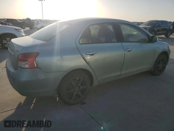 2007 Toyota Yaris with VIN JTDBT923071062515, listed as a Copart auction lot 50231985 with 209,838 mi miles and Salvage Title. Bid and sale history available at DreamBid. Image 3.