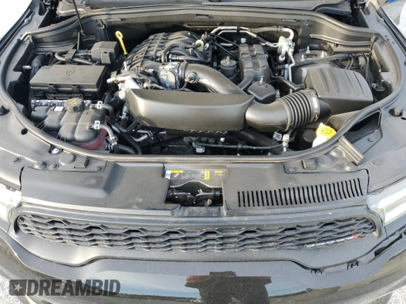 2024 Dodge Durango GT Plus with VIN 1C4RDHDGXRC237656, listed as a Copart auction lot 83590104 with 9,132 mi miles and Clean title. Bid and sale history available at DreamBid. Image 12.