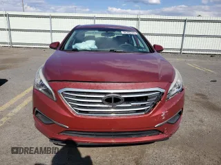 2016 Hyundai Sonata 2.4L with VIN 5NPE24AF2GH292743, listed as a Copart auction lot 52705145 with 41,948 mi miles and Salvage Title. Bid and sale history available at carsss.com. Image 5.